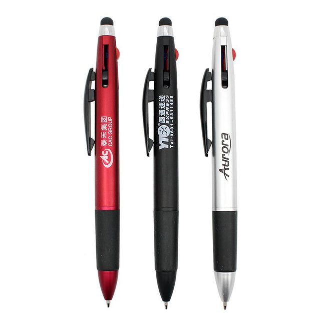 3-Colour Pen With Spray-Painted Body One Dollar Only