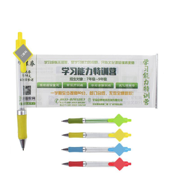 Colorful Clicker Ballpoint Pens