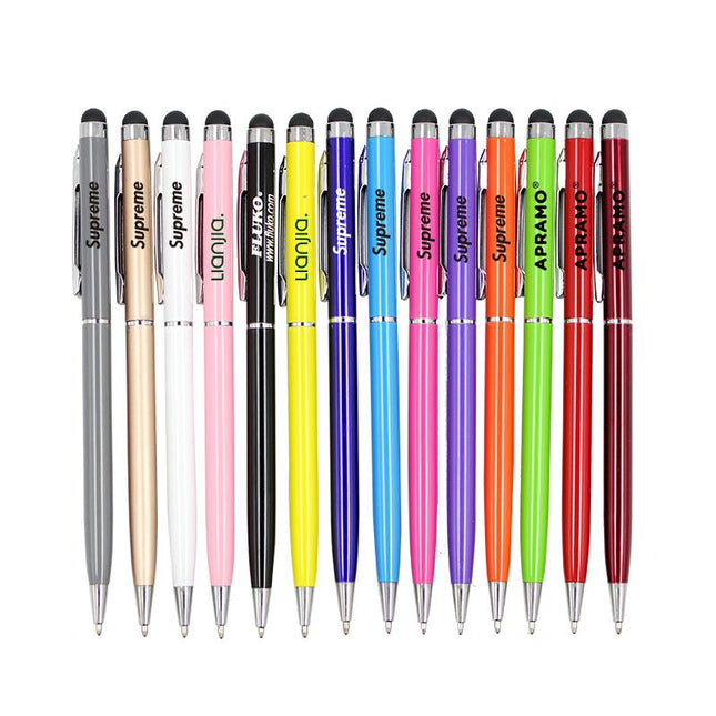 Twist-Type Ballpoint Pen With Stylus One Dollar Only