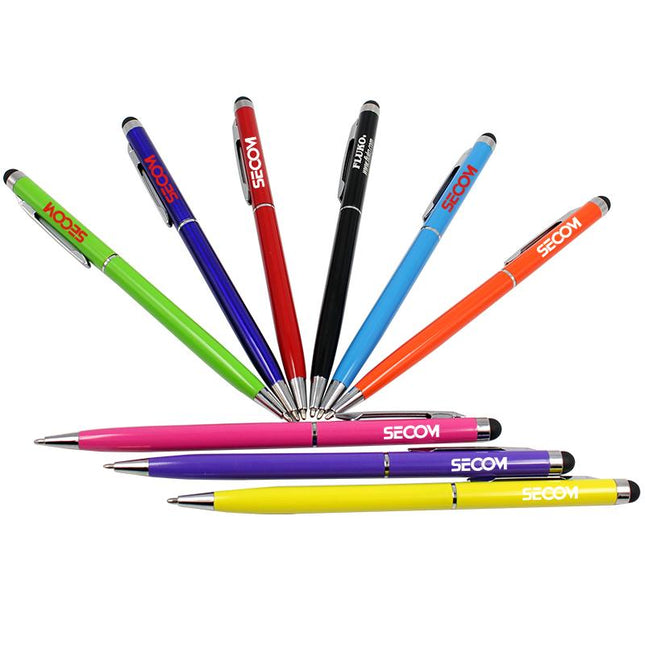 Twist-Type Ballpoint Pen With Stylus One Dollar Only