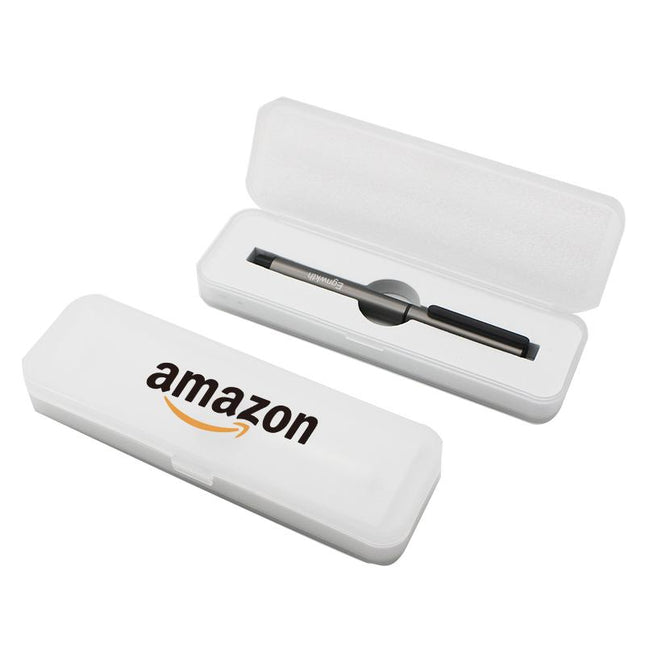 Aluminum Tube Clicker Fountain Pen with Box IWG FC One Dollar Only