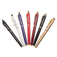 Multi-Colored Metal Signature Ink Pen One Dollar Only