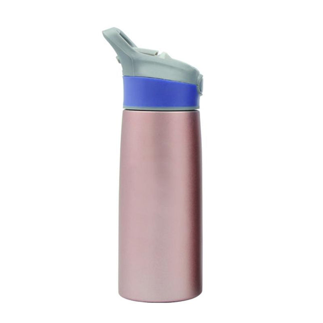 Sports Water Bottle With Push Button Straw (750ml) One Dollar Only