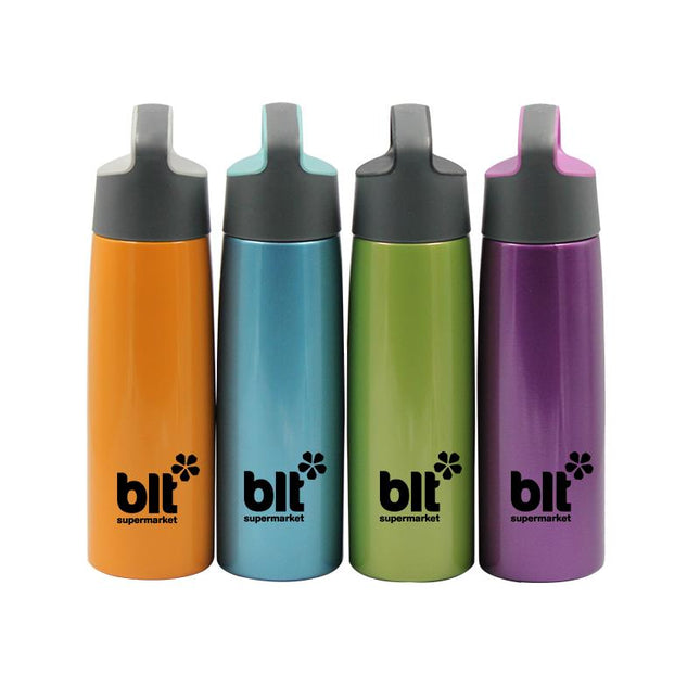 Stainless Steel Drinking Bottle With Angled Handle (Large) One Dollar Only