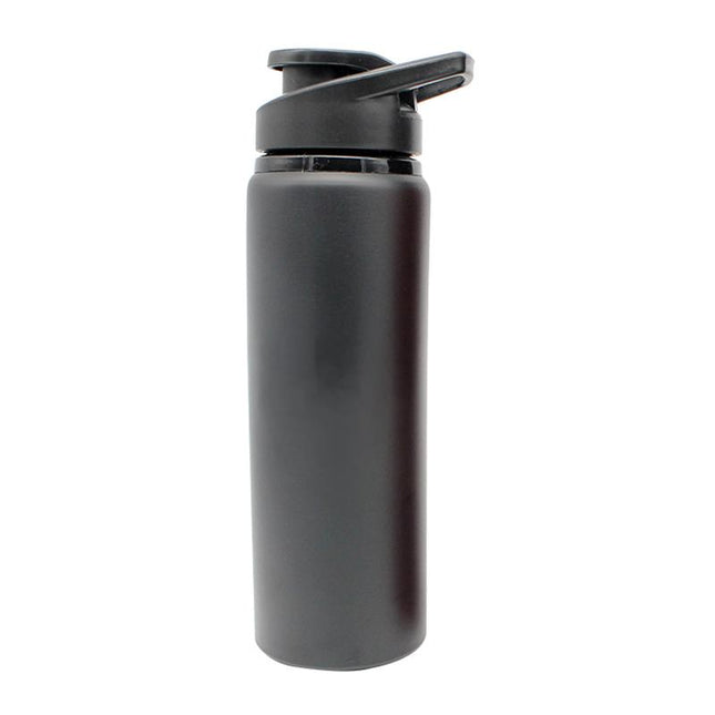 Stainless Steel Drinking Bottle With Matte Metallic Body One Dollar Only