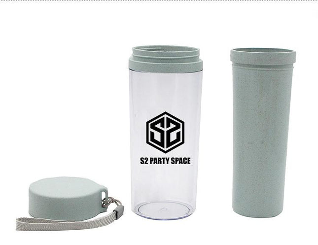Portable Clear Insulated Water Bottle One Dollar Only
