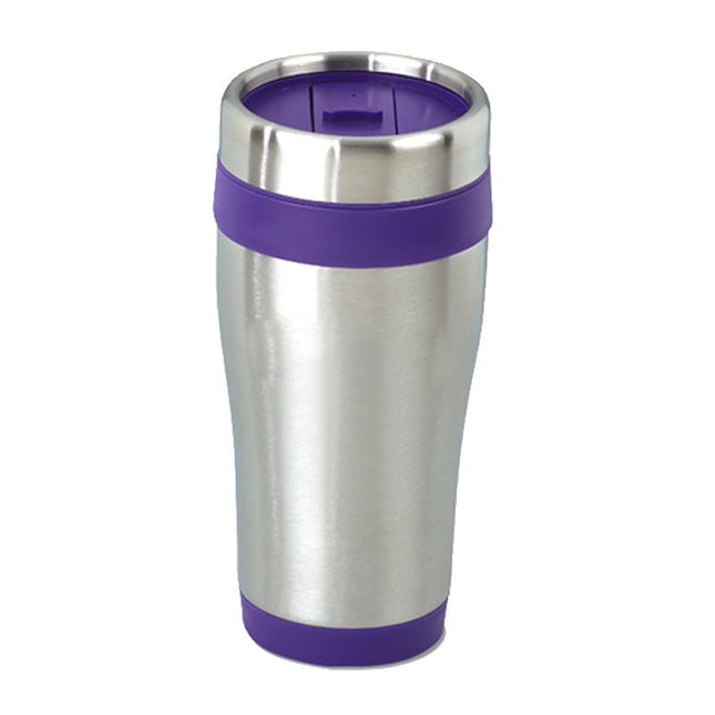 Stainless Steel Drinking Bottle With Coloured Base And Lid One Dollar Only