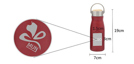 Matt-style Metal Vacuum Bottle CG Drinkware One Dollar Only
