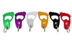 Footprint Keychain With Bottle Opener One Dollar Only