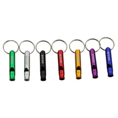 Keychain With Aluminium Whistle One Dollar Only