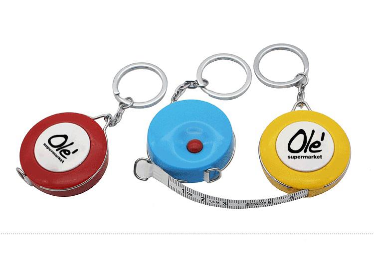 Mini Round Keychain With Tape Measure – One Dollar Only