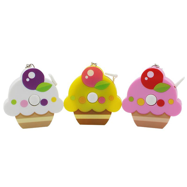 Cupcake Keychain With Tape Measure One Dollar Only
