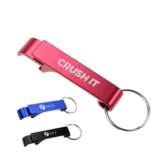 Aluminum Bottle Opener Keychain IWG FC One Dollar Only