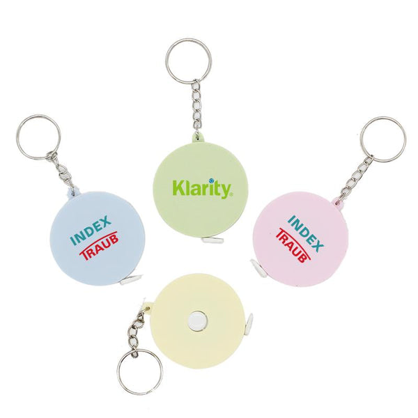 1.5m Round Tape Measure Keychain