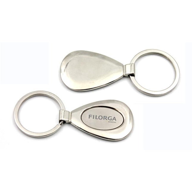 Metal Teardrop Keychain One Dollar Only