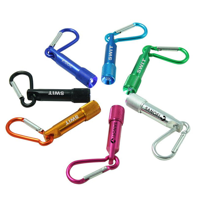 Mini Led Torch Light With Clip One Dollar Only