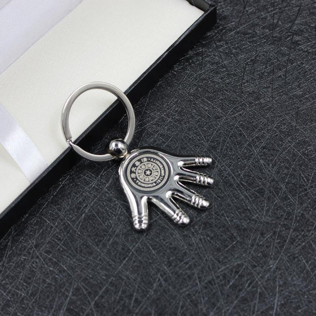 Zinc Alloy Hand Keychain One Dollar Only