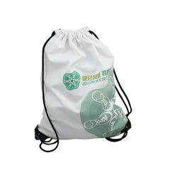 Thin White Canvas Drawstring Bag One Dollar Only
