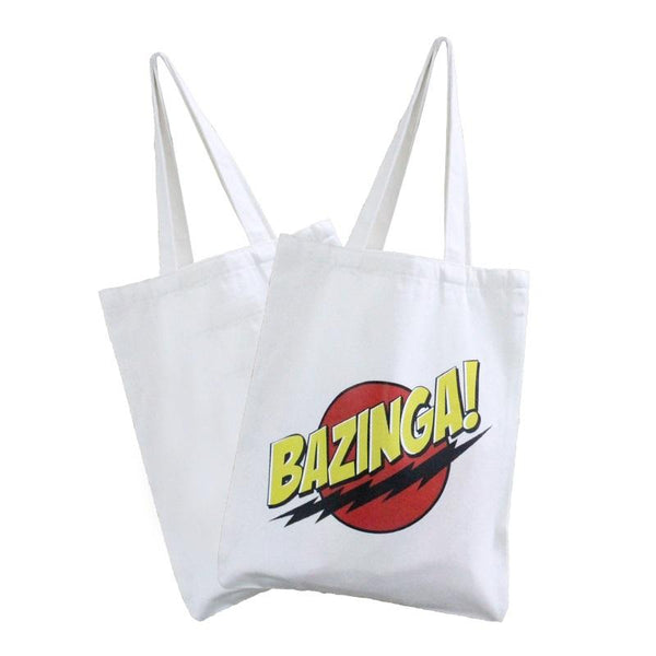 White Canvas Tote Bag