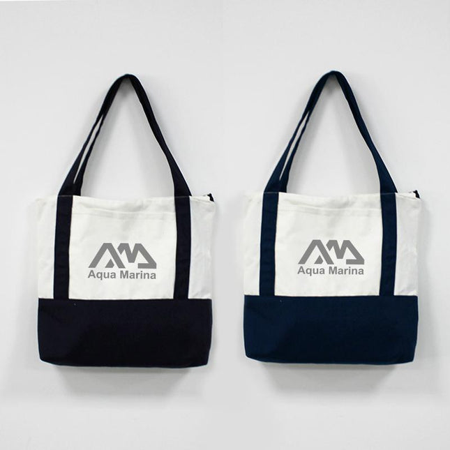 Thick Zippered Canvas Bag With External Pocket IWG FC One Dollar Only