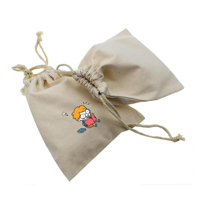 Small Cotton Drawstring Pouch 20*25cm IWG FC One Dollar Only