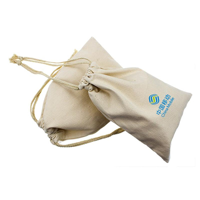 Small Cotton Drawstring Pouch 19*28cm IWG FC One Dollar Only