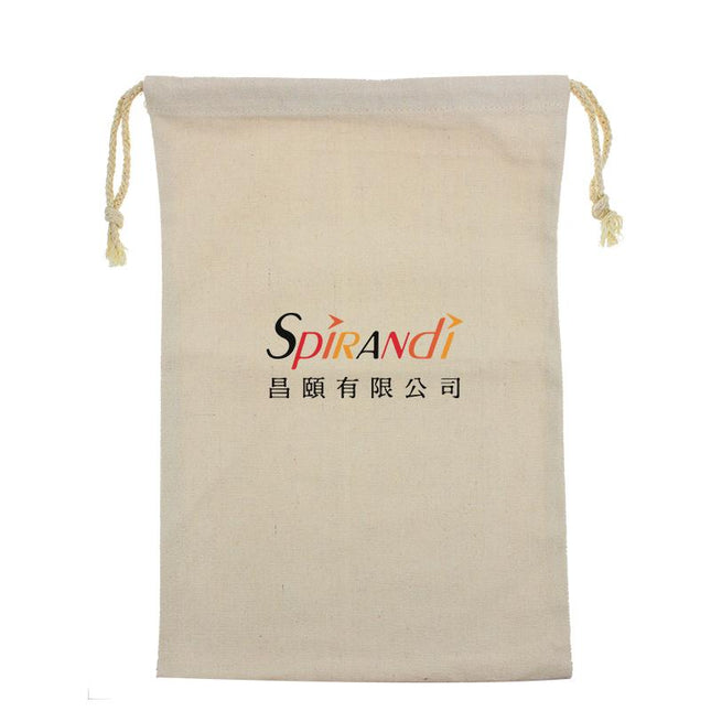 Medium Cotton Drawstring Pouch 27*41cm IWG FC One Dollar Only
