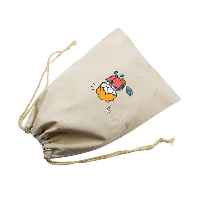 Medium Cotton Drawstring Pouch 27*41cm IWG FC One Dollar Only