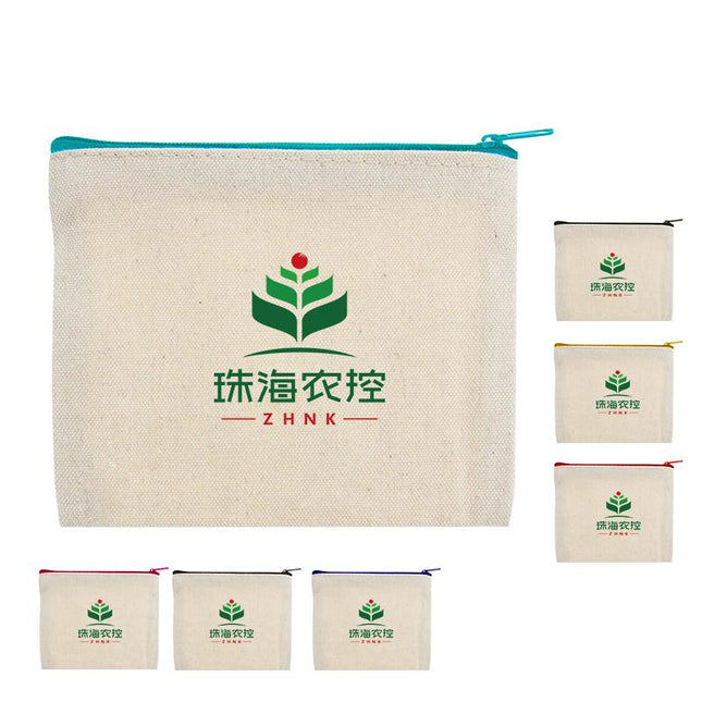 Canvas Zip Storage Bag 13*10cm IWG FC One Dollar Only