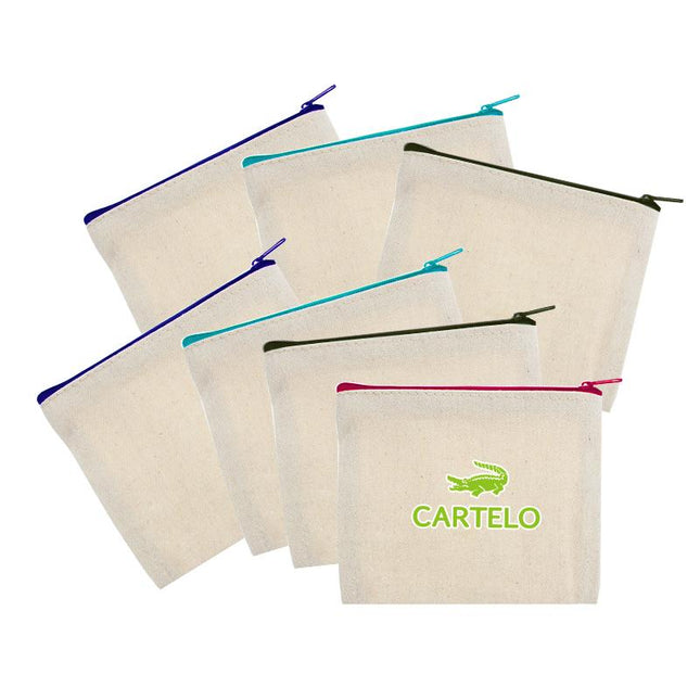 Canvas Zip Storage Bag 13*10cm IWG FC One Dollar Only