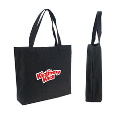 Black Canvas Tote Bag 42*35*10cm IWG FC One Dollar Only