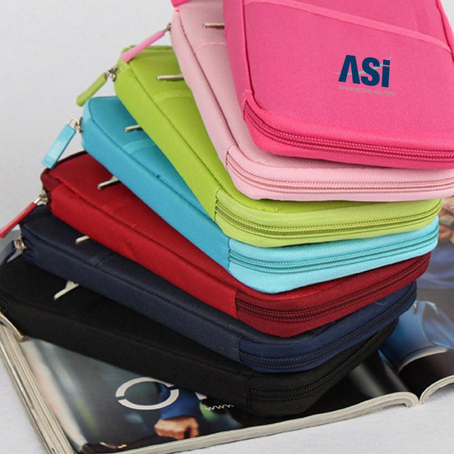 Travel Document Pouch With Internal Mesh Compartments One Dollar Only