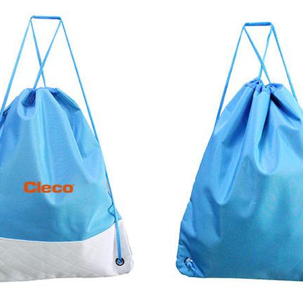 Polyester Drawstring Backpack With Quilt Base CG Bags One Dollar Only