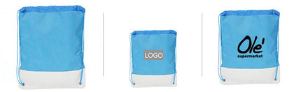 Polyester Drawstring Backpack With Quilt Base CG Bags One Dollar Only