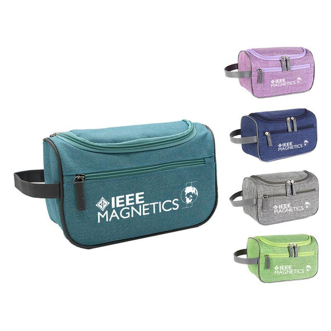 Zippered Toiletry Bag With Hanging Hook For Travel IWG FC One Dollar Only