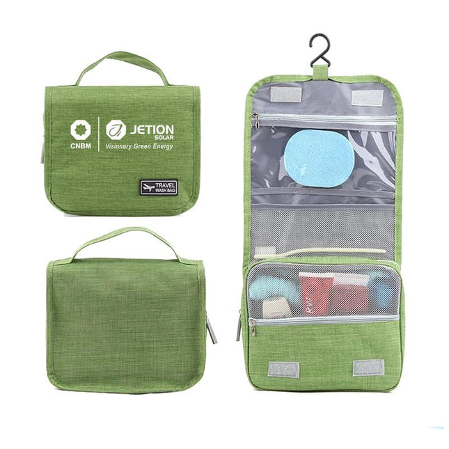 Zippered Cosmetic Bag With Hanging Hook One Dollar Only