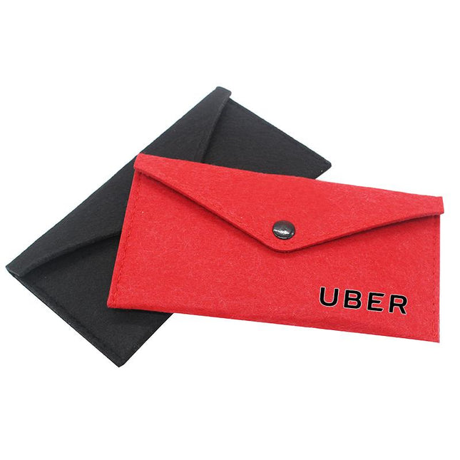 Felt Storage Envelope with Metal Snap IWG FC One Dollar Only