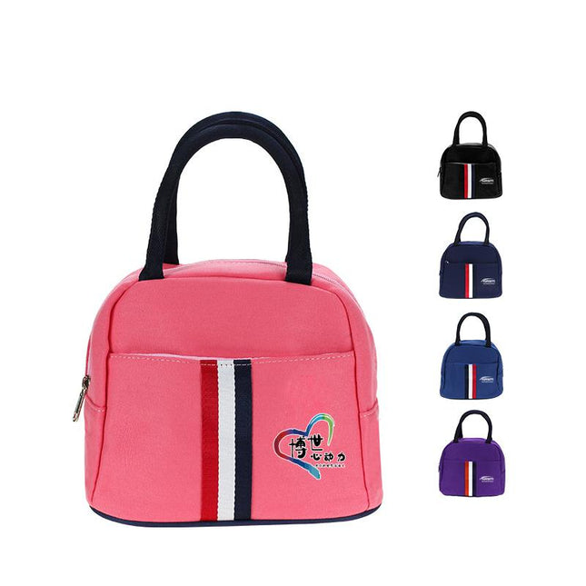 Stripe Design Lunch Bag IWG FC One Dollar Only