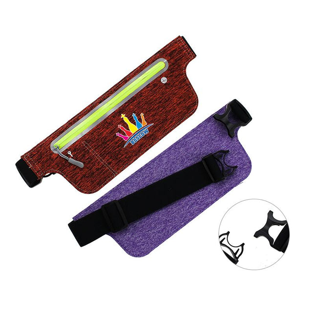 Waterproof Waist Bag with Neon Zipper IWG FC One Dollar Only