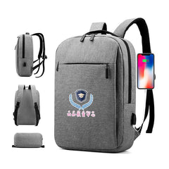 Travel Backpack with USB Port IWG FC One Dollar Only