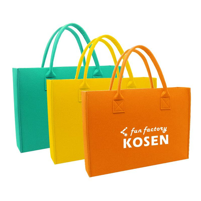 Solid Colour Felt Tote Bag IWG FC One Dollar Only