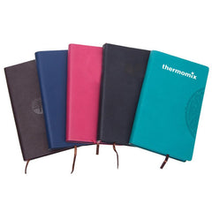 Business Notebook With Embossed Flower Pattern On Pu Leather Cover One Dollar Only