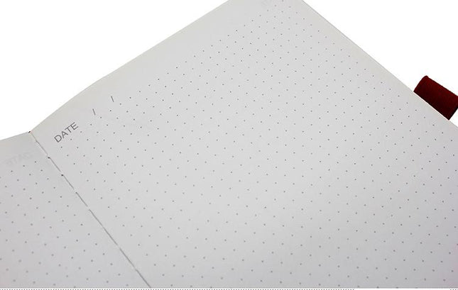 Business Notebook With Pu Leather Cover And Coloured Elastic Band Closure One Dollar Only