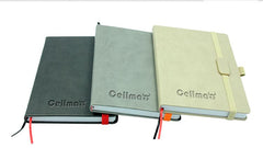 Business Notebook With Pu Leather Cover And Coloured Elastic Band Closure One Dollar Only