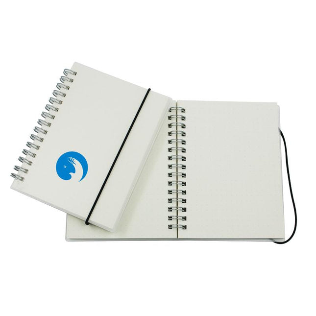 A6 Notebook With Clear Cover And Dot Grid Pages One Dollar Only