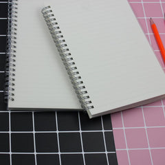 A5 Notebook With Clear Cover And Lined Pages One Dollar Only