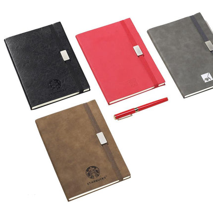 Business Paperback Notebook With Imitation Leather Cover CG Notebooks One Dollar Only