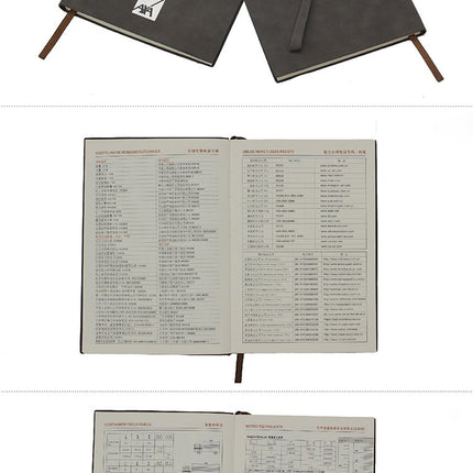 Business Paperback Notebook With Imitation Leather Cover CG Notebooks One Dollar Only