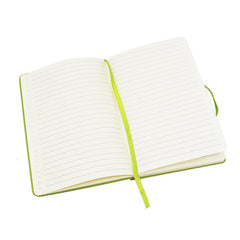 A5 Notebook with Elastic Band and Ribbon Bookmark One Dollar Only