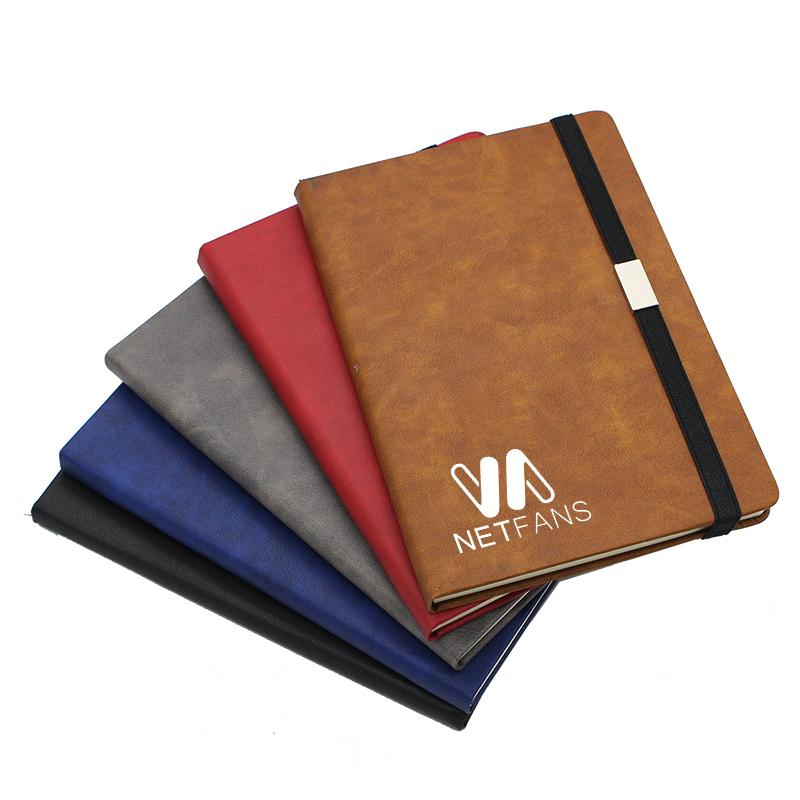 Business Notebook with Pen Holder and Elastic Band Closure One Dollar Only